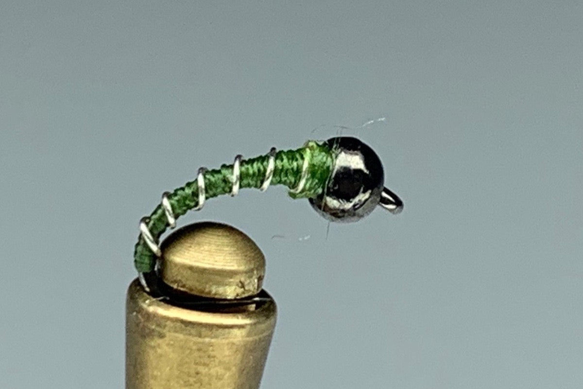 ZEBRA MIDGE (OLIVE WITH RIB)