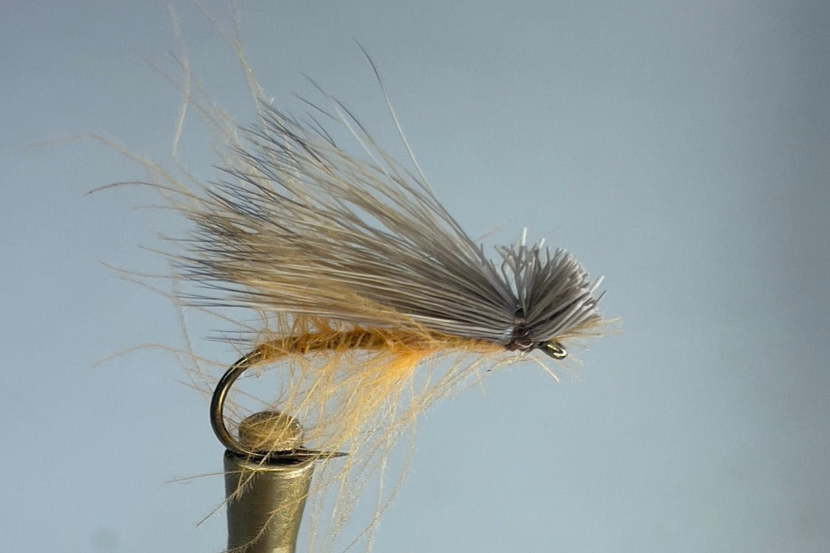 CDC ELK HAIR CADDIS (ORANGE)