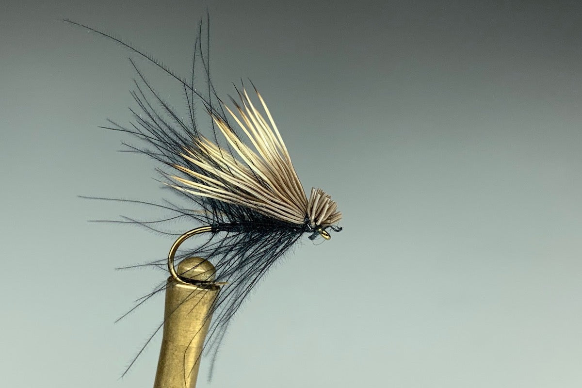 CDC ELK HAIR CADDIS (BLACK)