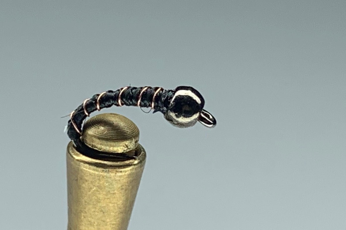 ZEBRA NYMPH (BLACK/RIB) – HATCH HUNTER FLY SHOP